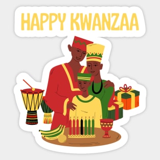 Happy Kwanzaa Sticker